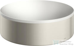 Hansgrohe AXOR SUITE 30 cm-es pultra ültethető mosdó csaplyuk nélkül, matt fehér/rozsdamentes acél hatású 42000800 (42000800)