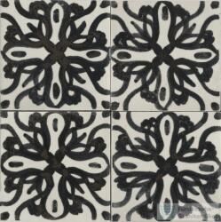 Marazzi Memoria Tappeto 4 Nero Lux 15x15 cm-es padlólap MANS (MANS)