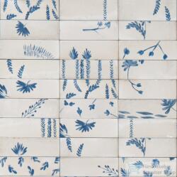 Marazzi Rice Decoro Leaf Natural Lux 5x15 cm-es padlólap M96U (M96U)