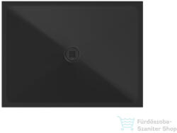 SAPHO GSI EXTRA FLAT zuhanytálca, ExtraGlaze, 120x90x2cm, matt fekete (46120926) (46120926) - furdoszoba-szaniter