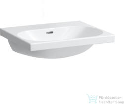 Laufen Lua 55x46 cm-es csiszolt aljú mosdó csaplyuk nélkül, LCC bevonattal, H8160824001091 (H8160824001091)