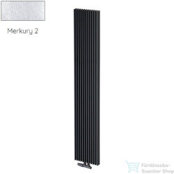 Radeco BORA 1800/25 1800x610 design radiátor, MERKURY 2 (ezüst) színben (Radeco_BORA_1800_25_MERKURY2)
