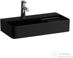 Laufen Val SaphirKeramik 60x31, 5 cm-es kompakt mosdó, matt fekete H8152857161041 (H8152857161041)