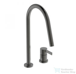 Ideal Standard GUSTO 2 üléses mosogató csaptelep, Magnetic grey BD422A5 (BD422A5)