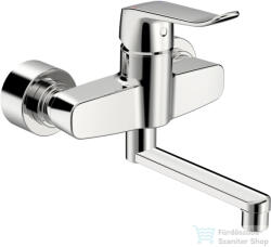 Hansa Hansaclinica orvosi mosdó csaptelep 15 cm-es kifolyóval, leeresztő nélkül, króm 01516283 (01516283)