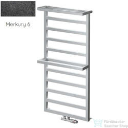 Radeco LOFT PLUS 3 1612x550 design radiátor, MERKURY 6 (metál fekete) színben (Radeco_LOFT_PLUS_3_MERKURY6)
