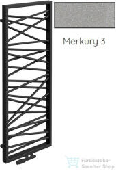 Radeco SPIDER 2 1200x530 design radiátor, MERKURY 3 (metál világosszürke) színben (Radeco_SPIDER_2_MERKURY3)