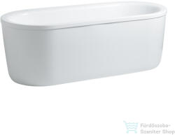 Laufen SOLUTIONS 180x80 ovális fürdőkád, szabadon álló változat, fehér H2245120000001 (H2245120000001)
