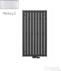 Radeco CALLE 4 1200x620 design radiátor akasztókkal, MERKURY 2 (ezüst) színben (Radeco_CALLE_4_MERKURY2)