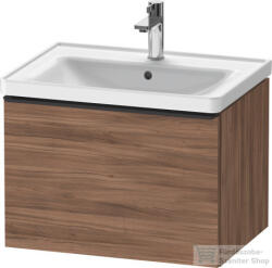 Duravit D-NEO 634 x 452 mm-es 1 fiókós függesztett szekrény 236765XXX mosdóhoz, Natural Walnut Decor DE425407979 (DE425407979)