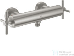 GROHE ATRIO zuhanycsaptelep zuhanyszett nélkül, Supersteel 26895DC0 (26895DC0)