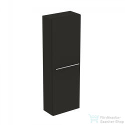 Ideal Standard I. Life S 40x21x120 cm-es 1 ajtós szekrény fogantyú nélkül, Carbon grey matt T5289NV (T5289NV)