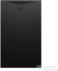 Laufen Pro 150x90 cm-es zuhanytálca Marbond kompozit anyagból, Fekete H2139520800001 (H2139520800001)
