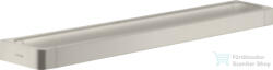Hansgrohe AXOR UNIVERSAL SOFTSQUARE 69, 4 cm-es törölközőtartó, rozsdamentes acél hatású 42832800 (42832800)