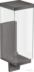 Hansgrohe Hansrohe AXOR Universal Rectangular fali szappanadagoló, szálcsiszolt fekete króm 42610340 (42610340)
