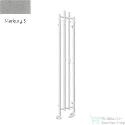 Radeco TUBO 4 KOLOR 1200x460 design radiátor, MERKURY 3 (metál világosszürke) színben (Radeco_TUBO_4_KOLOR_MERKURY3)