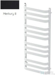 Radeco BILLY 3 1265x530 törölközőszárítós radiátor, MERKURY 8 (selyemfényű fekete) színben (Radeco_BILLY_3_MERKURY8)