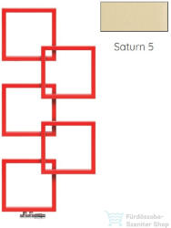 Radeco LOCO 5 1540x685 design radiátor, SATURN 5 (matt krém) színben, jobbos (Radeco_LOCO_5_J_SATURN5)
