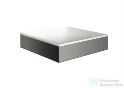 Hansgrohe AXOR SUITE 40x40 cm-es pultra ültethető mosdó csaplyuk nélkül, matt fehér/polírozott fekete króm 42003330 (42003330)