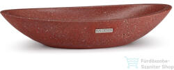 S.V.I.S. Design ORION HARDCORE mosdó 60 cm - téglavörös, dekor nélkül, matt lakk UBX. ORION. HC. 060.318. 00.00. 1 (UBX_ORION_HC_060_318_00_00_1)