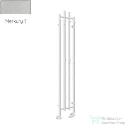 Radeco TUBO 4 KOLOR 1200x460 design radiátor, MERKURY 1 (metál ezüst) színben (Radeco_TUBO_4_KOLOR_MERKURY1)