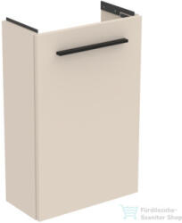 Ideal Standard I. Life S 41x20, 5 cm-es 1 ajtós fali szekrény mosdó és fogantyú nélkül, Sand beige matt T5296NF (T5296NF)