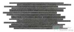 Marazzi Mystone Quarzite Black Muretto 30x60 cm-es padlólap M0Q9 (M0Q9)