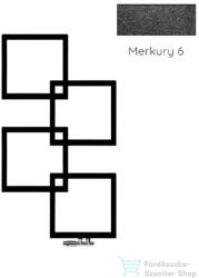 Radeco LOCO 4 MINI 915x500 design radiátor, Merkury 6 (metál fekete) színben, balos (Radeco_LOCO_4_MINI_B_Merkury6)