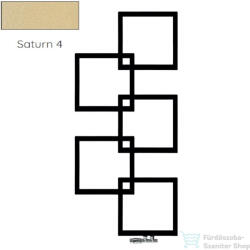 Radeco LOCO 5 MINI 1123x500 design radiátor, SATURN 4 (metál bézs) színben, balos (Radeco_LOCO_5_MINI_B_SATURN4)