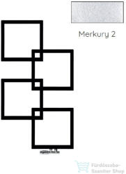 Radeco LOCO 4 MINI 915x500 design radiátor, Merkury 2 (ezüst) színben, balos (Radeco_LOCO_4_MINI_B_Merkury2)