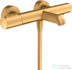 Hansgrohe AXOR Citterio M termosztátos kádtöltő csaptelep, szálcsiszolt arany hatású 34435250 (34435250)
