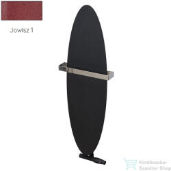 Radeco ORRO 990x280 ovális design radiátor törölközőtartó nélkül, JOWISZ 1 (matt bordó) színben (Radeco_ORRO_JOWISZ1)