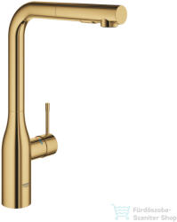 GROHE ESSENCE kihúzható fejes, 2 funkciós mosogató csaptelep, Cool Sunrise 30504GL0 (30504GL0)