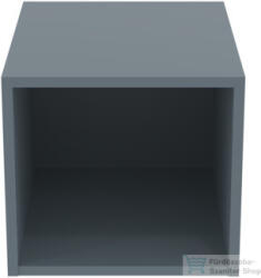 Ideal Standard FINESSE 40x50, 5x36 cm-es nyitott oldalsó szekrény, Ribbed Matt ashblue E3402UQ (E3402UQ)