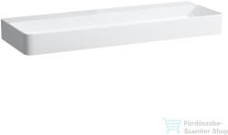 Laufen Val SaphirKeramik 120x42 cm-es mosdó csaplyuk és túlfolyó nélkül, LCC bevonattal, fehér H8102894001121 (H8102894001121)