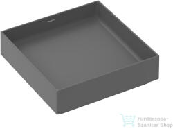 Hansgrohe XUNIVA EVO E 40x40 cm-es pultra ültethető mosdó, matt palaszürke 60324760 (60324760)