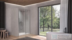 Kolpa San Polaris N 120-R SBR/1 önnálló zuhanyajtó két fal közé, jobbos, króm 515920 (515920)