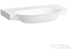 Laufen The New Classic 80x48 cm-es mosdó csaplyuk és túlfolyó nélkül, matt fehér H8138557571121 (H8138557571121)