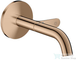 Hansgrohe AXOR ONE Select falsík alatti mosdó csaptelep 16 cm-es kifolyóval, polírozott vörös arany hatású 48180300 (48180300)