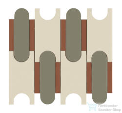 Marazzi Momenti Mosaico Puzzle Avorio 30, 6x32, 8 cm-es fali csempe MAL9 (MAL9)