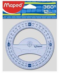 Maped Graphic Szögmérő - Műanyag, 360°, 12 cm (242360)
