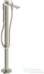 Ideal Standard CONCA szabadon álló kádtöltő csaptelep zuhanyszettel, alaptest nélkül, Silver storm BD460GN (BD460GN)