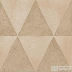 Marazzi Artcraft Calce Decoro Triangoli 20x20 cm-es padlólap/csempe, MGZS (MGZS)