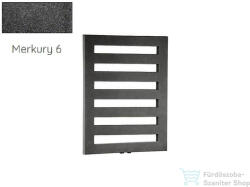 Radeco ROD 1 830x550 design radiátor, MERKURY 6 (metál fekete) színben (Radeco_ROD_1_MERKURY_6)