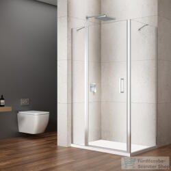 SAPHO GELCO LORO nyílóajtó fixrésszel és oldalfallal 1200x800mm (GN4612-03) (GN4612-03)