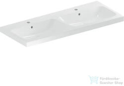 Geberit iCON LIGHT 120x48 cm-es 2 medencés mosdó, fehér 501.838. 00.1 (501838001)