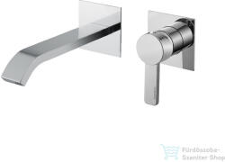 Bugnatese Morse fali mosdócsaptelep 19 cm-es kifolyóval, belső egységgel, , króm 1046CR (1046CR)