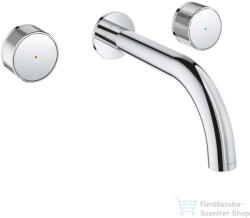 GROHE ATRIO PRIVATE falsík alatti mosdó csaptelep 18 cm-es kifolyóval, leeresztő és belső egység nélkül, Króm 20589000 (20589000)