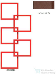 Radeco LOCO 5 1540x685 design radiátor, JOWISZ 5 (matt barna) színben, jobbos (Radeco_LOCO_5_J_JOWISZ5)