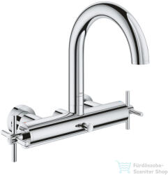 GROHE ATRIO kádtöltő csaptelep zuhanyszett nélkül, Króm 25268000 (25268000)